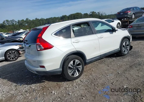 2016 Honda Cr-V Touring z USA, uszkodzony, nr VIN 5J6RM3H99GL001988